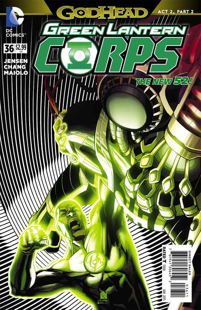 Green Lantern Corps #36 (Godhead) (2011)