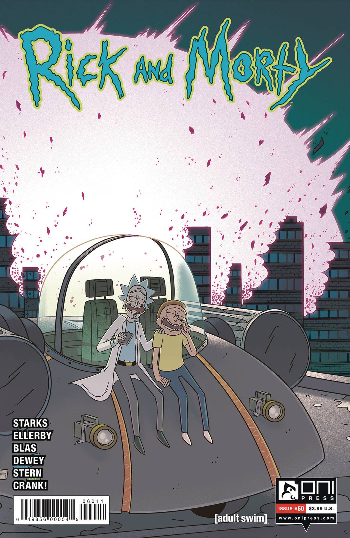 Rick and Morty #60 Cover A Ellerby (2015)