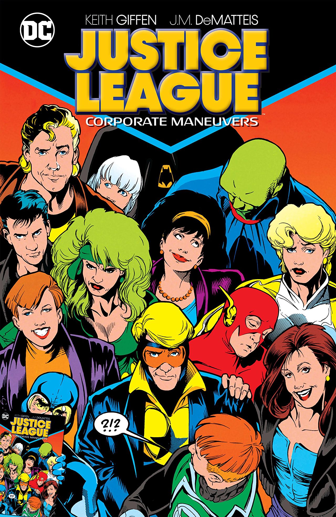 Justice League Corporate Maneuvers Graphic Novel