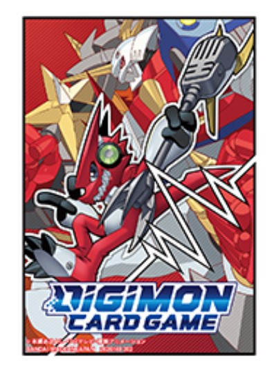 Digimon TCG Official Sleeves - Digimon Shoutmon & Omegashoutmon