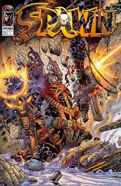 Spawn #55-Very Fine (7.5 – 9)