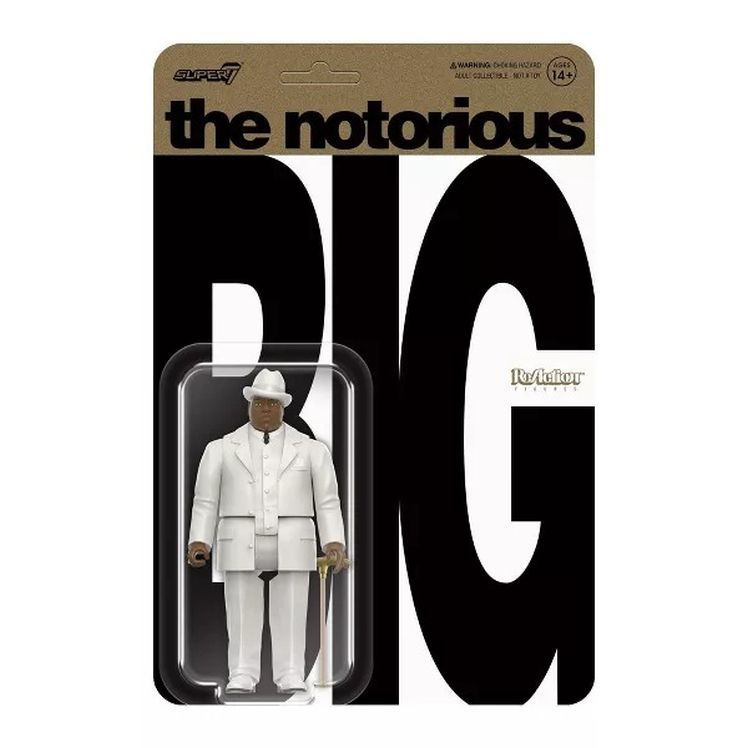 Notorious B.I.G. Reaction Wave 3 Biggie In Suit Action Figure
