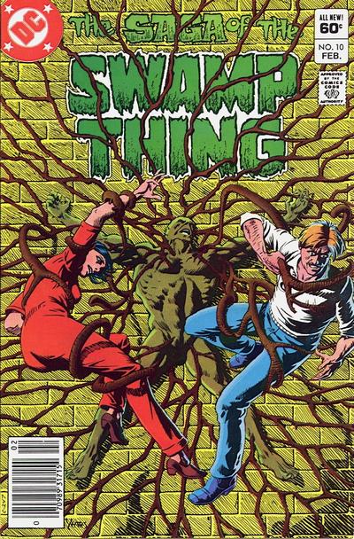 The Saga of Swamp Thing #10 [Newsstand]-Very Good (3.5 – 5)