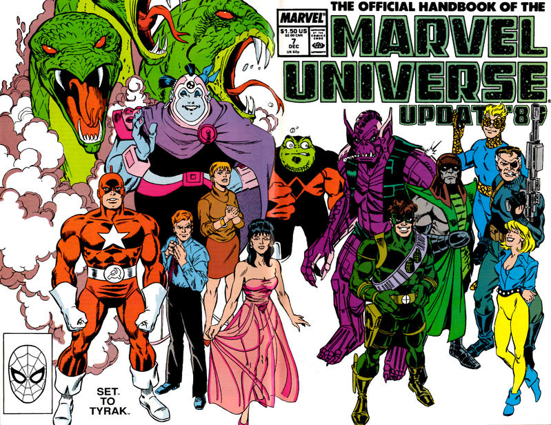 The Official Handbook of The Marvel Universe #7-Very Good (3.5 – 5)