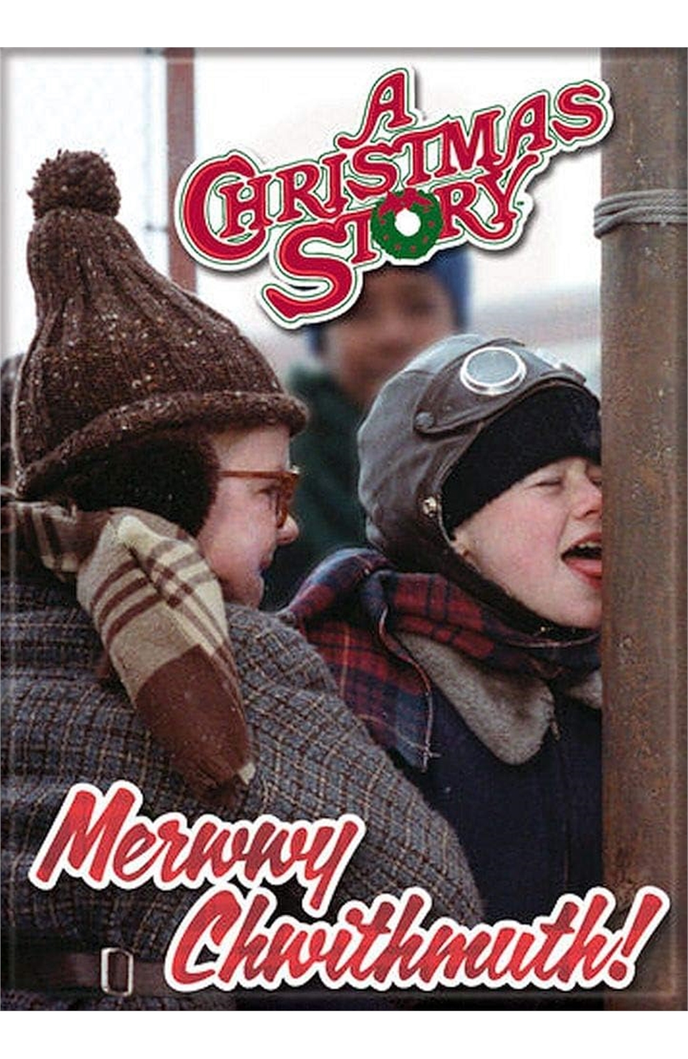 Christmas Story - Mewwy Chwistmuth! Photo Magnet