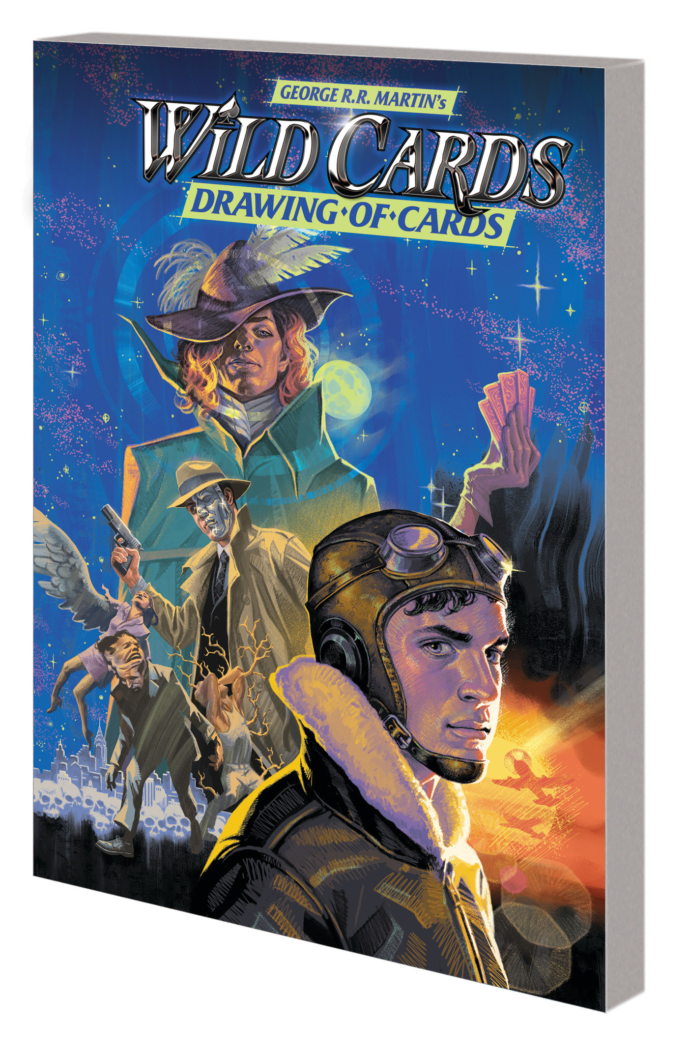 Wild Cards Graphic Novel Drawing Cards