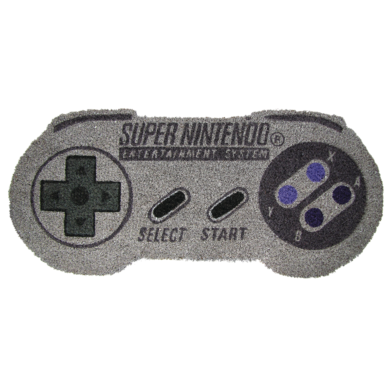 Nintendo Snes Controller Shaped Doormat