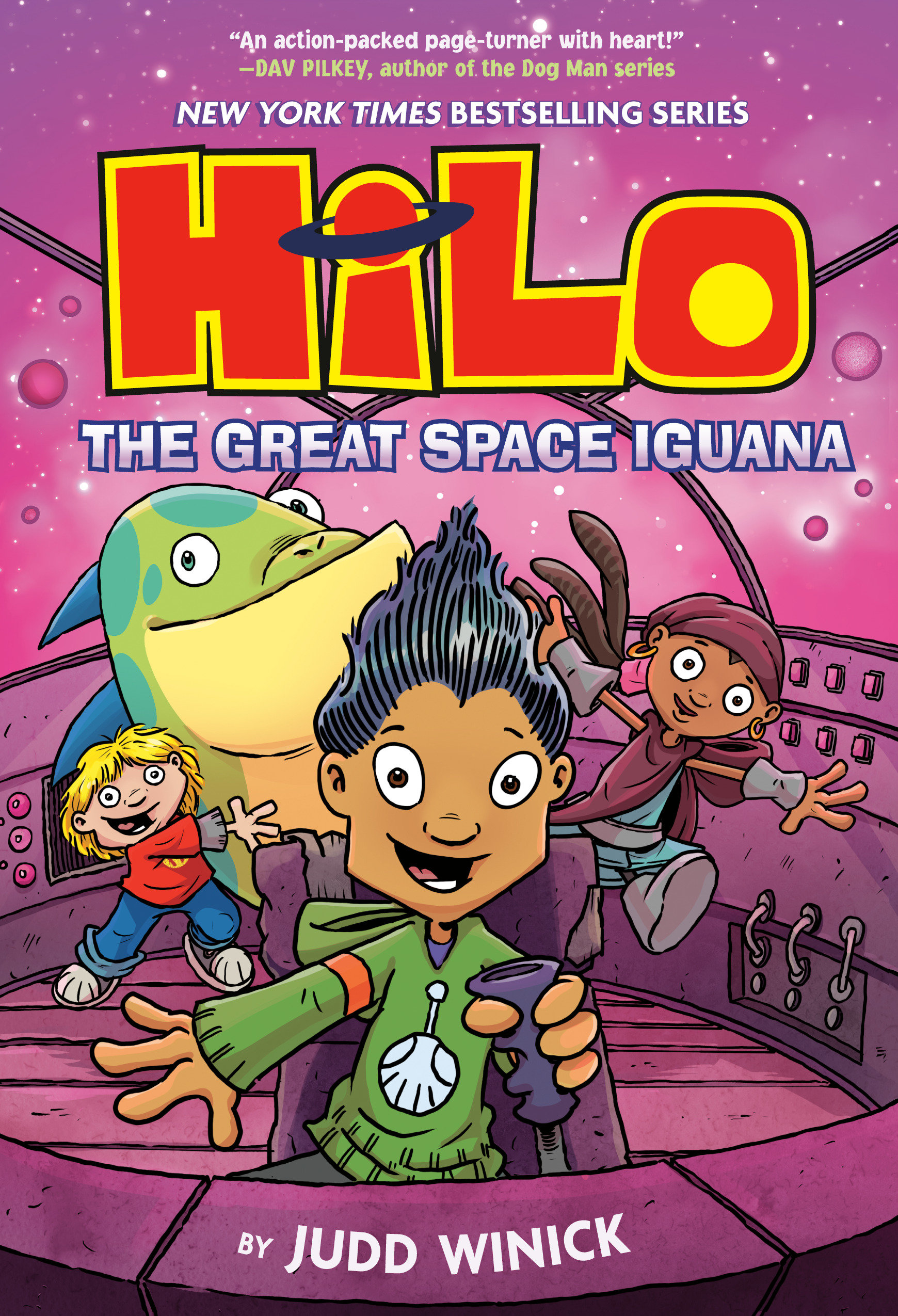 Hilo Hardcover Graphic Novel Volume 11 The Great Space Iguana