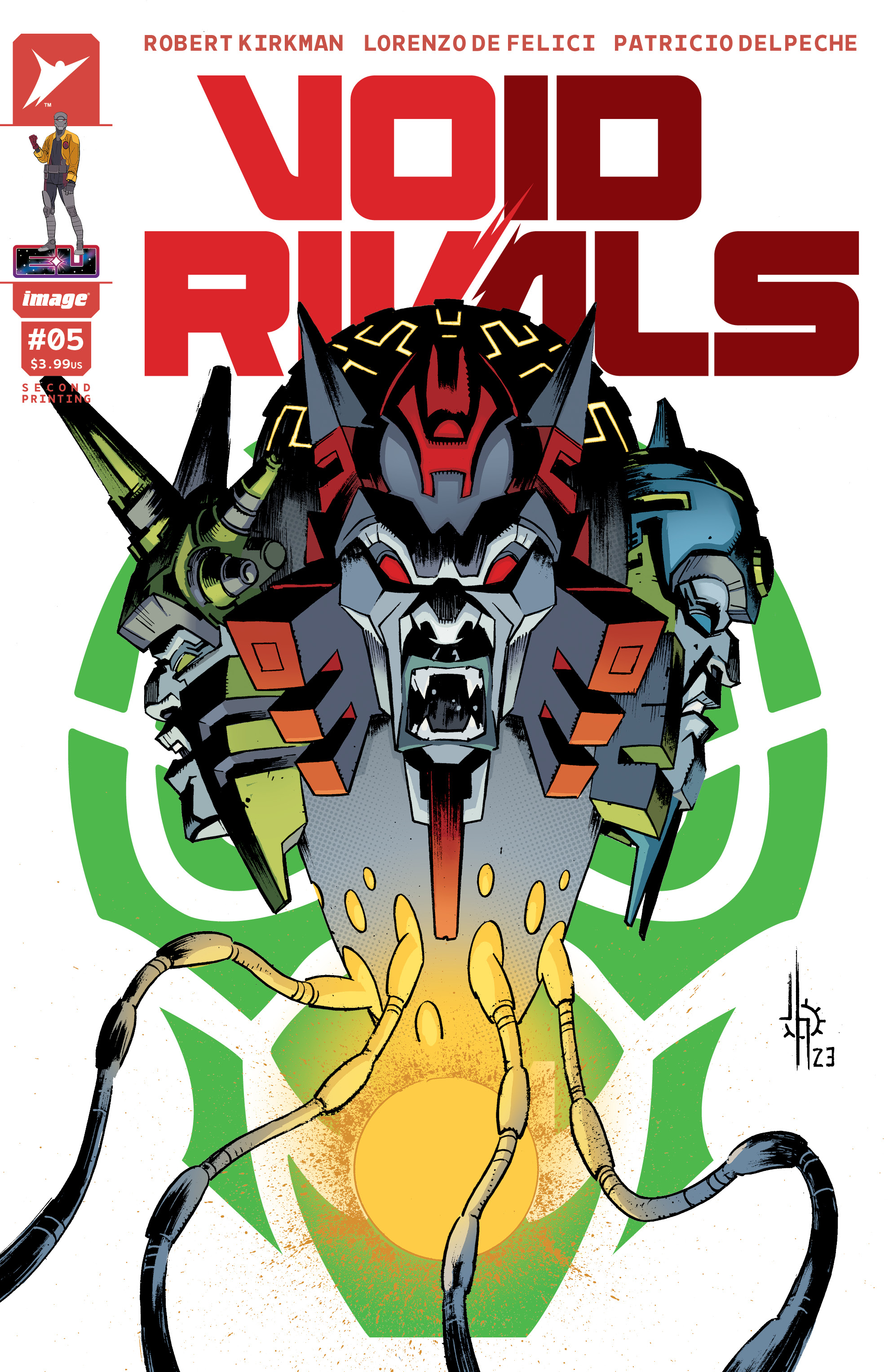 Void Rivals #5 Second Printing Cover E Jason Howard Variant