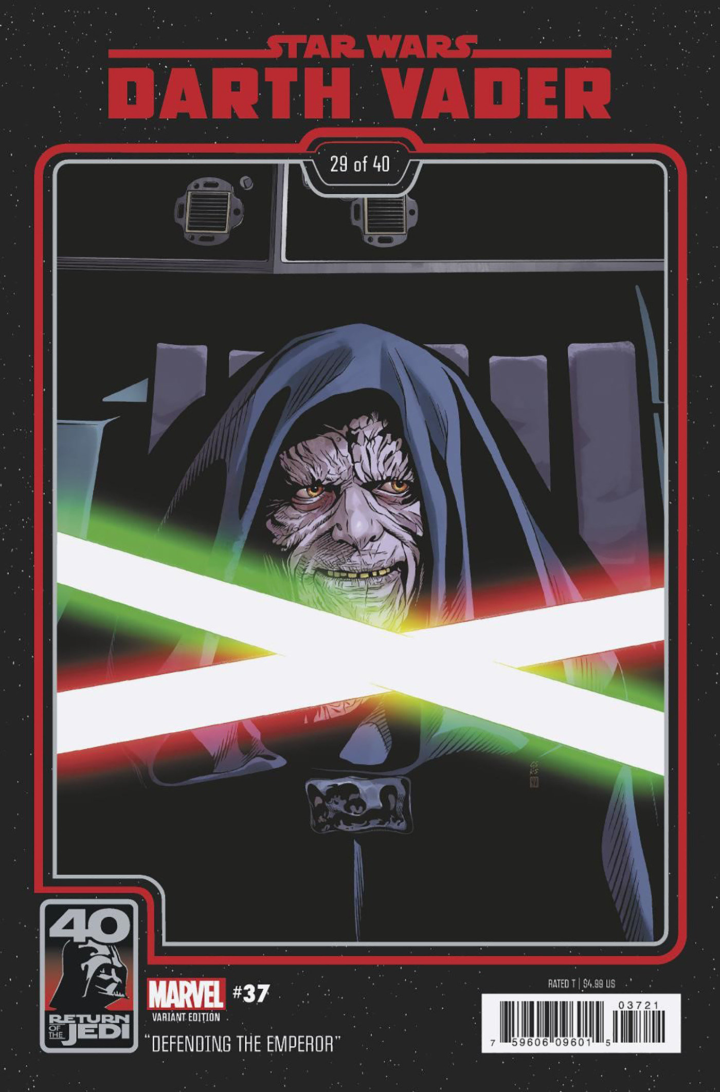 Star Wars: Darth Vader #37 Chris Sprouse Return of the Jedi 40th Anniversary Variant (Dark Droids)