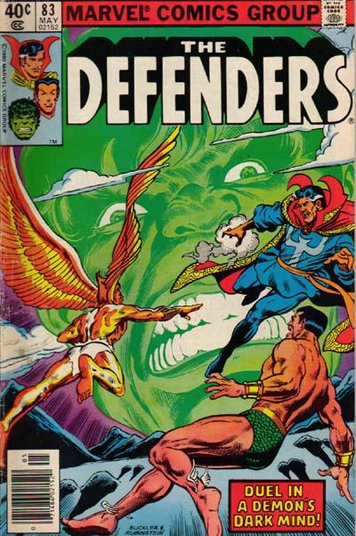 The Defenders #83 [Newsstand](1972)-Fine (5.5 – 7)