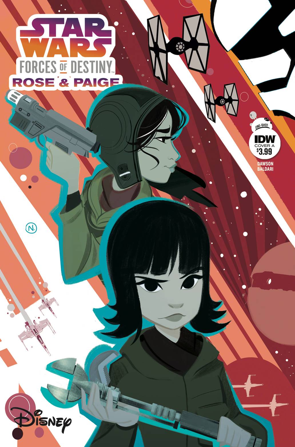 Star Wars Adventure Forces of Destiny Rose & Paige #1 Cover A