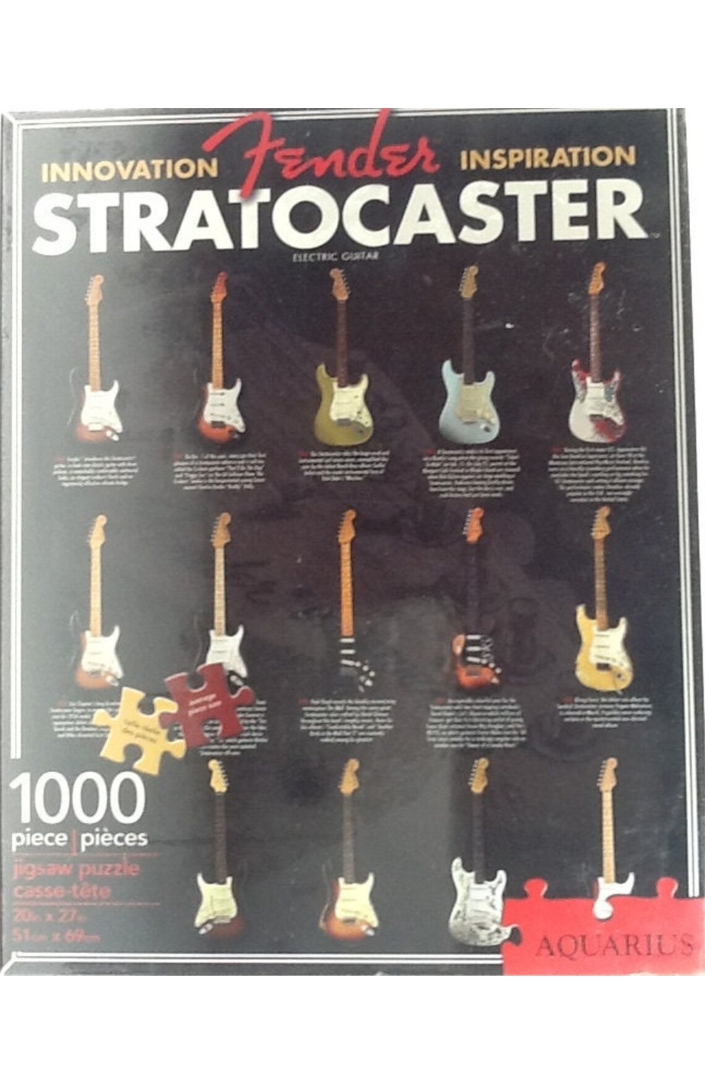 Fender Stratocaster 1000 Pc Puzzle