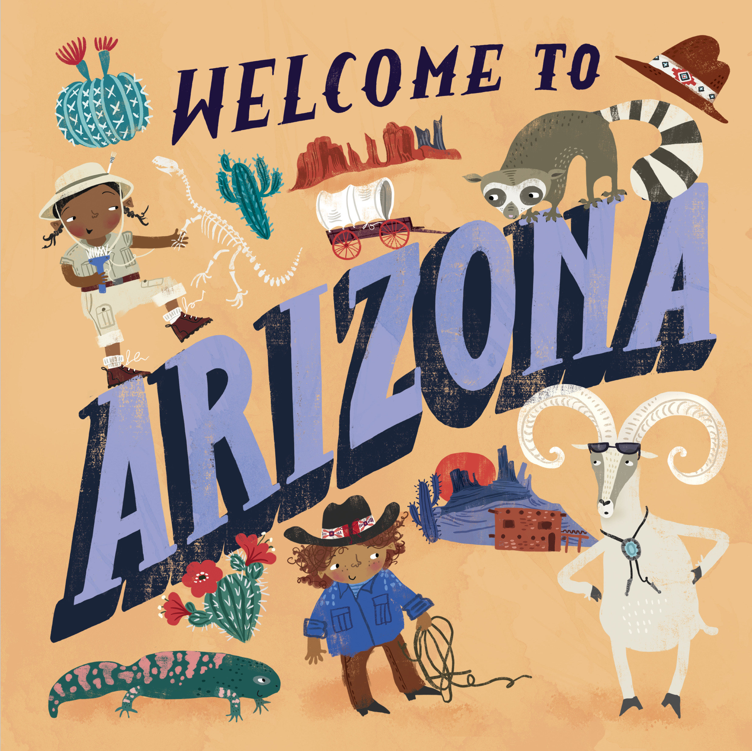 Welcome To Arizona (Welcome To) (Hardcover Book)