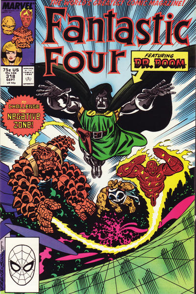 Fantastic Four #318 [Direct]-Fine (5.5 – 7)