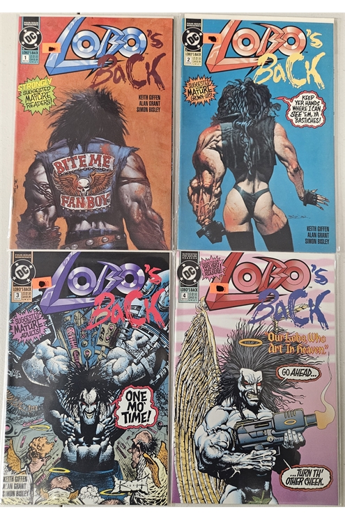 Lobo's Back #1-4 (1992) Set