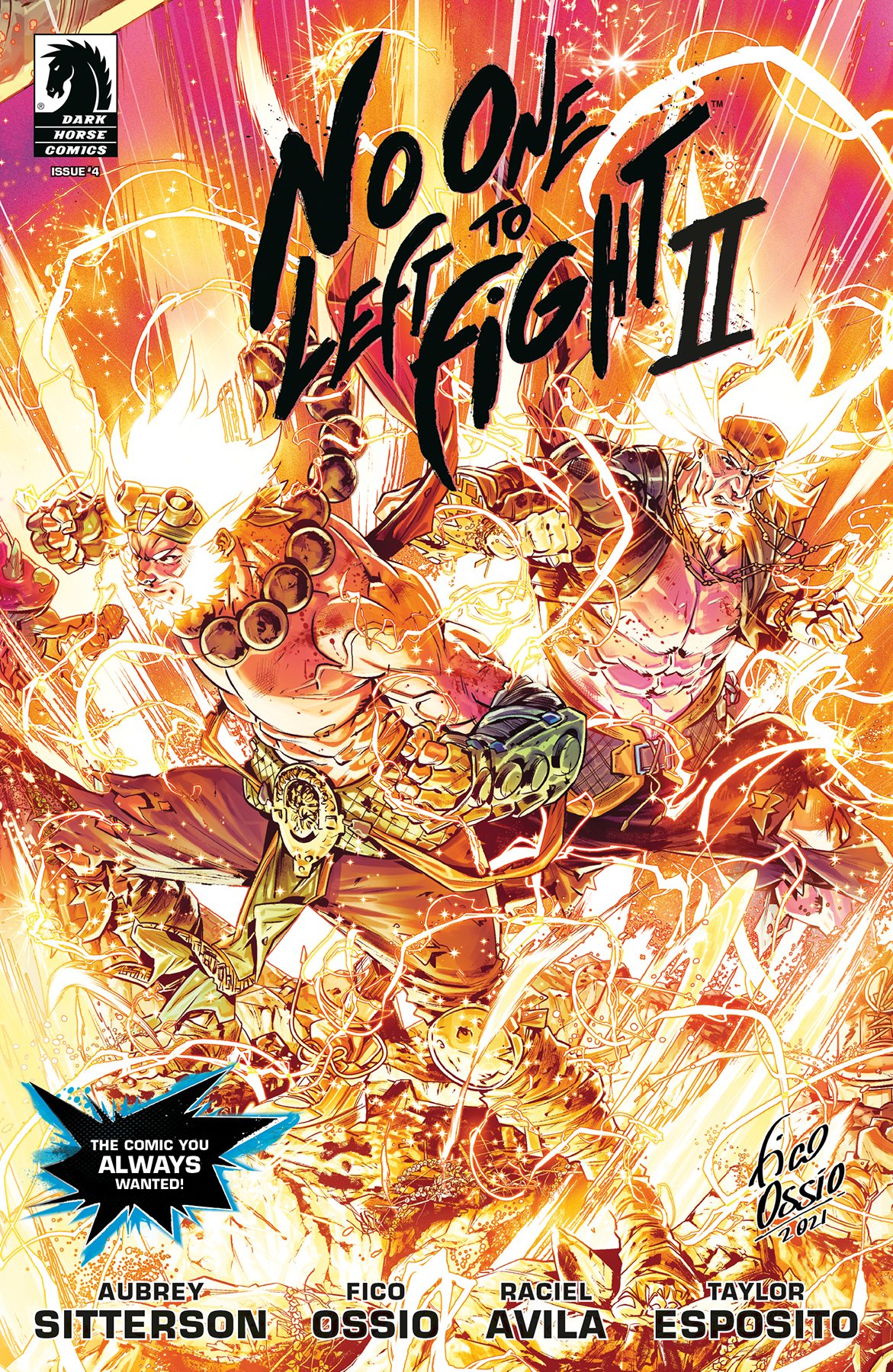 No One Left To Fight II #4 Cover B Ossio (Of 5)