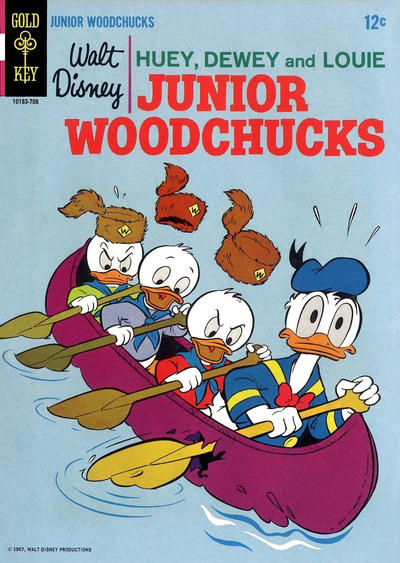 Walt Disney Huey, Dewey And Louie Junior Woodchucks #2-Very Fine (7.5 – 9)