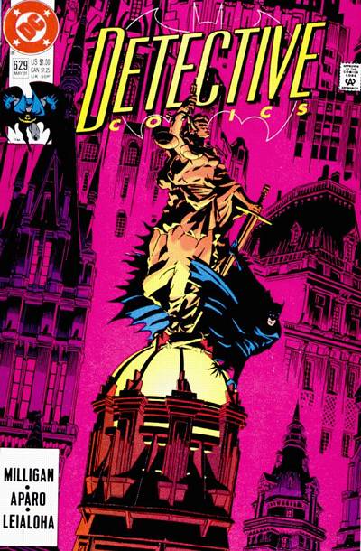 Detective Comics #629 [Direct]-Very Fine (7.5 – 9) 1st Appearance of Blackgate Penitentiary