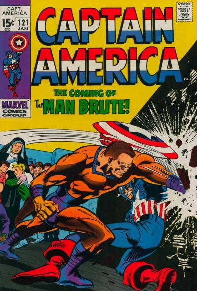 Captain America #121-Very Fine (7.5 – 9)