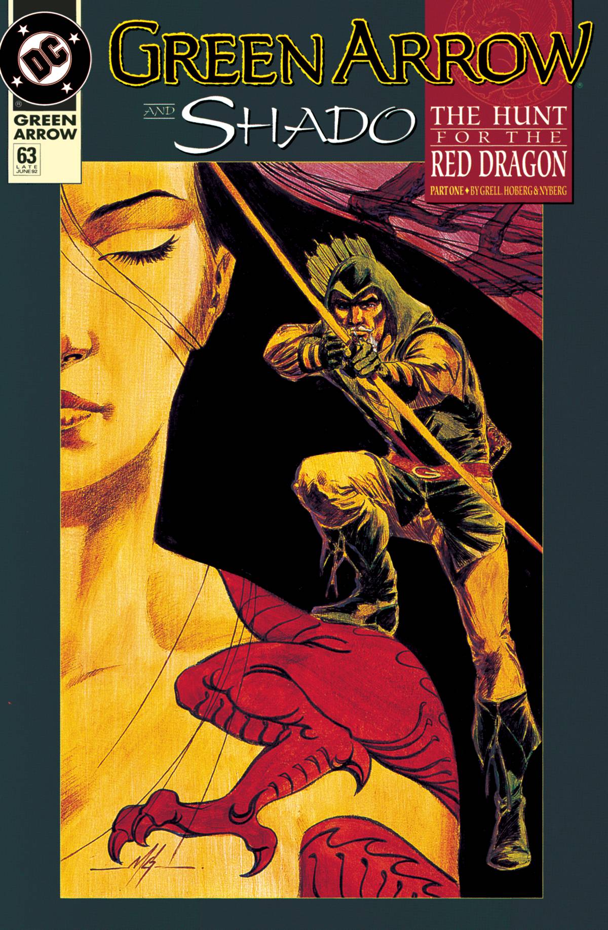 Green Arrow Graphic Novel Volume 8 The Hunt For The Red Dragon