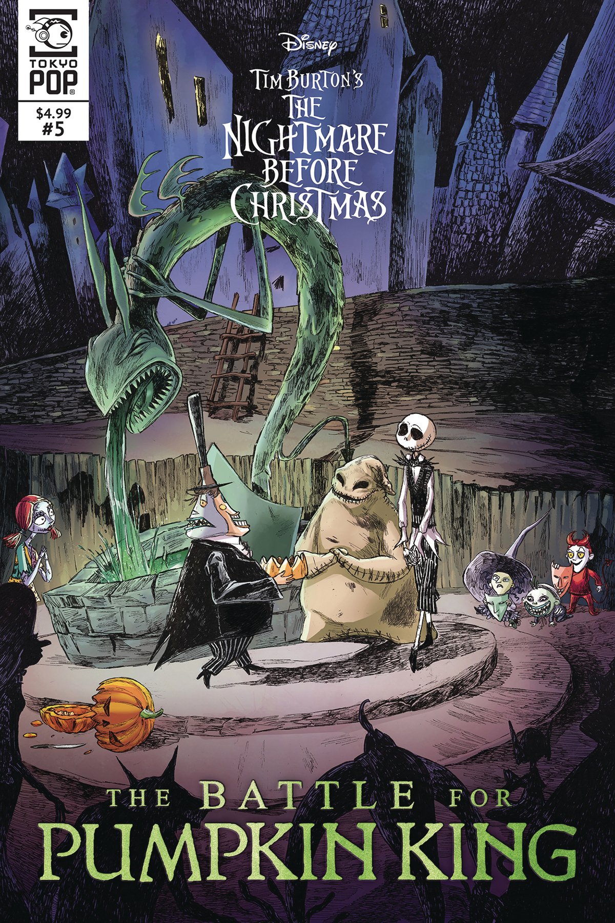 Nightmare Before Christmas Battle for the Pumpkin King #5 Cover A (Of 5)