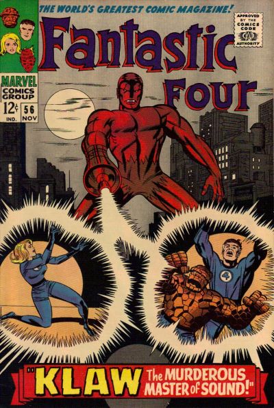 Fantastic Four #56 [Regular Edition](1961)- Vg 4.0