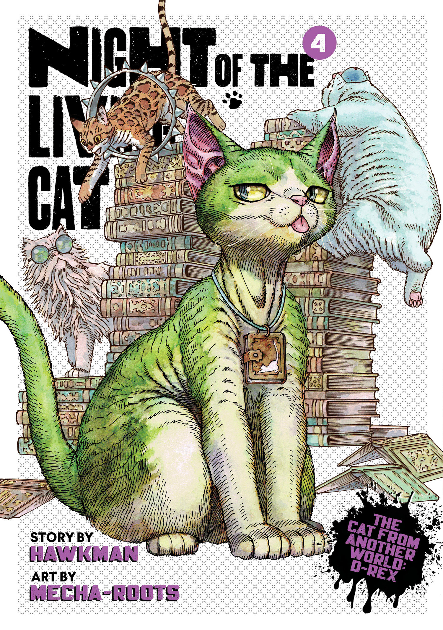 Night of the Living Cat Manga Volume 4