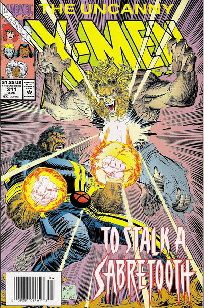 The Uncanny X-Men #311 [Newsstand]-Very Good (3.5 – 5)