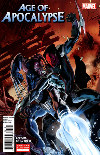 Age of Apocalypse #1 [Variant Edition]-Near Mint (9.2 - 9.8) Limited 1 For 30 Cover By Bryan Hitch