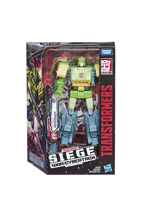 Transformers Toys Generations War For Cybertron Voyager Wfc-S38 Autobot Springer
