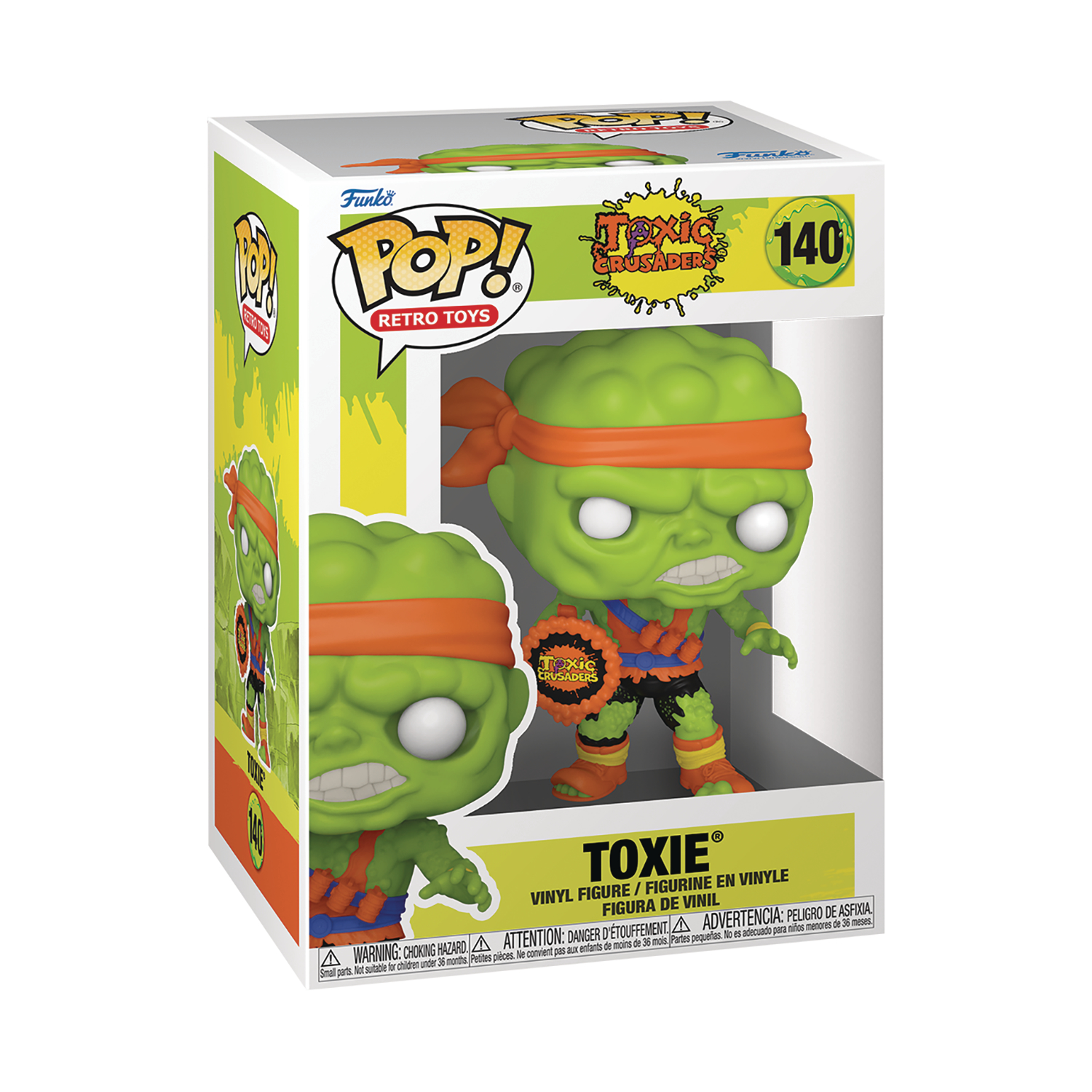 Toxic Crusaders Toxie Funko Pop! Vinyl Figure #140
