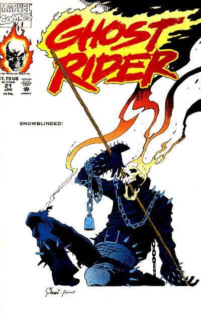 Ghost Rider #21 [Direct]-Fine (5.5 – 7)