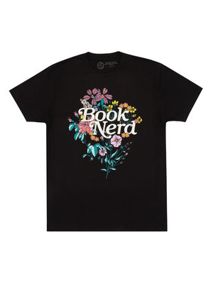 Book Nerd Floral Out of Print Unisex T-Shirt XX-Large