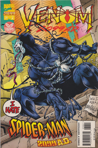 Spider-Man 2099 #38 [Venom 2099 Cover](1992)-Very Fine (7.5 – 9)