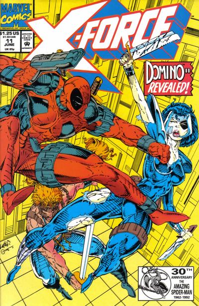 X-Force #11 [Direct]-Fine (5.5 – 7) [2nd App. of The Real Domino, 1st Team App. of Weapon P.R.I.M.E]