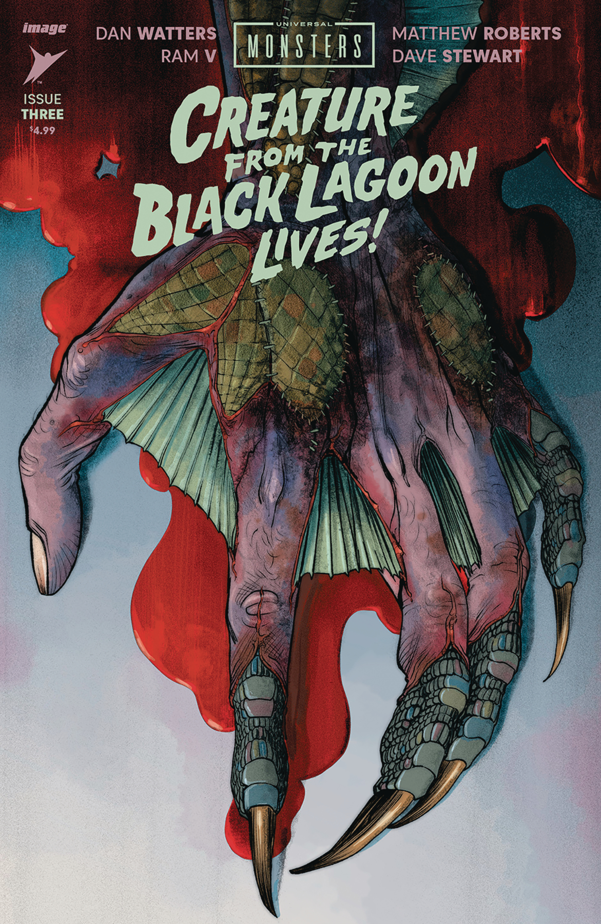 Universal Monsters the Creature from the Black Lagoon Lives #3 Cover A Matthew Roberts & Dave Ste (Of 4)