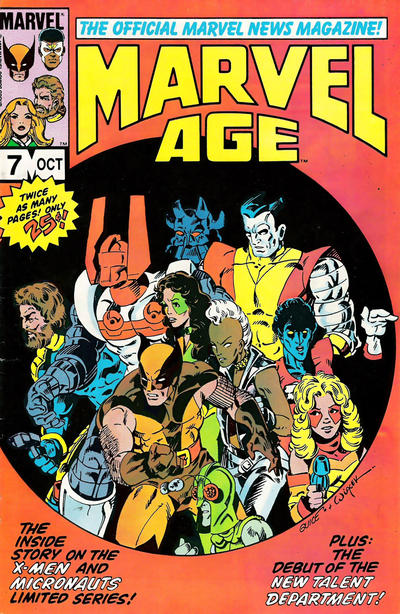 Marvel Age #7-Very Good (3.5 – 5)