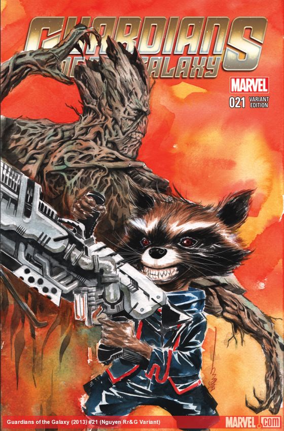 Guardians of the Galaxy #21 (Nguyen Rr&g Variant) (2013)