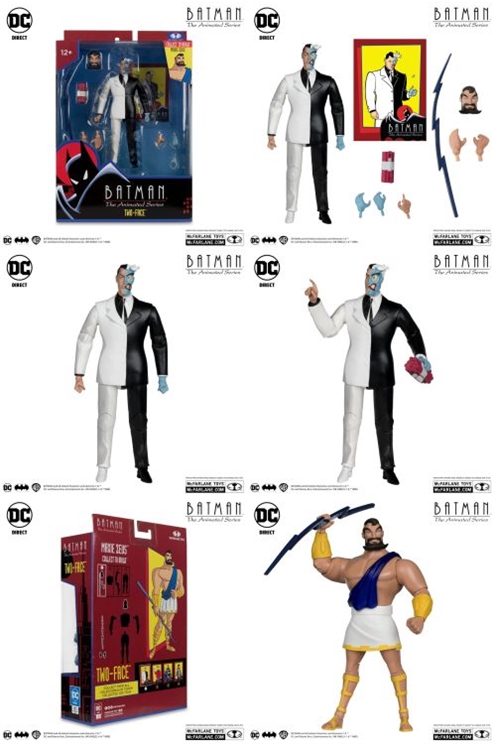 DC Direct Batman The Animated Series Wave 3 Two-Face (Baf: Maxie Zeus)