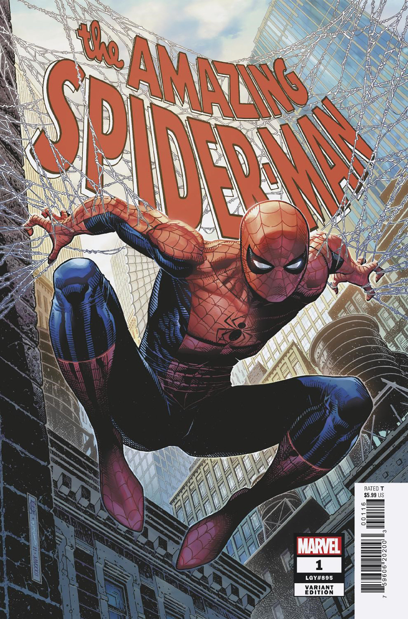 Amazing Spider-Man #1 1 for 50 Variant Jim Cheung (2022)