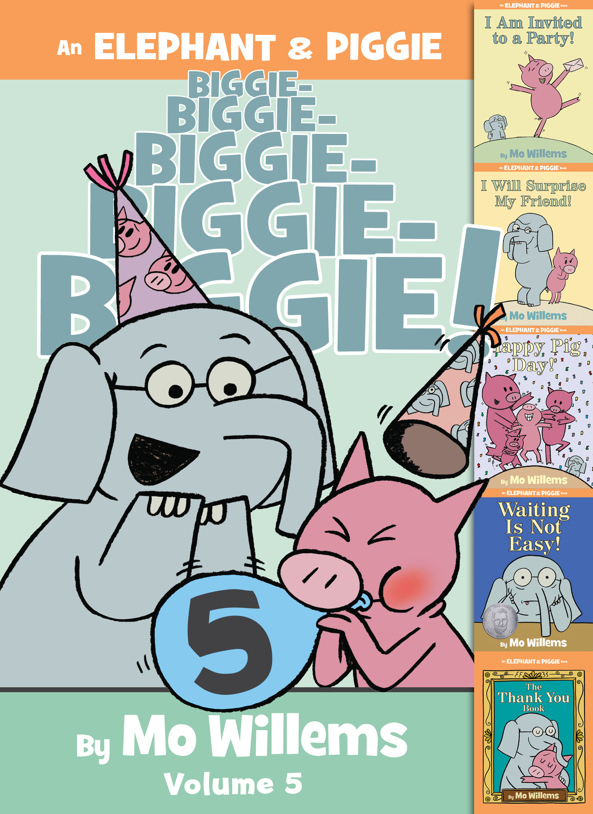 An Elephant & Piggie Biggie! Volume 5 (Hardcover Book)