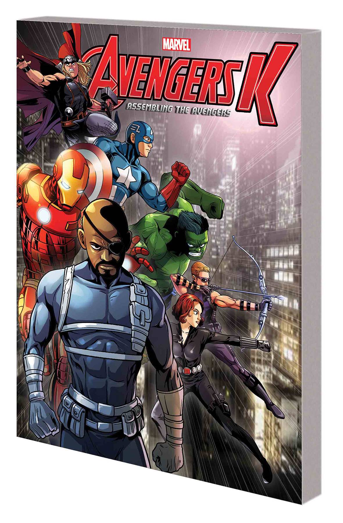Avengers K Graphic Novel Book 5 Assembling Avengers