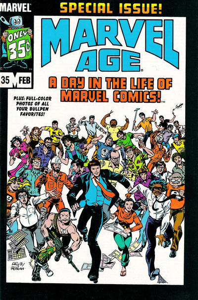 Marvel Age #35 (1983) -Very Fine (7.5 – 9)