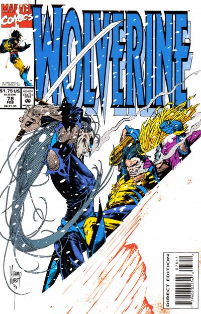 Wolverine #78 [Direct Edition]-Very Fine