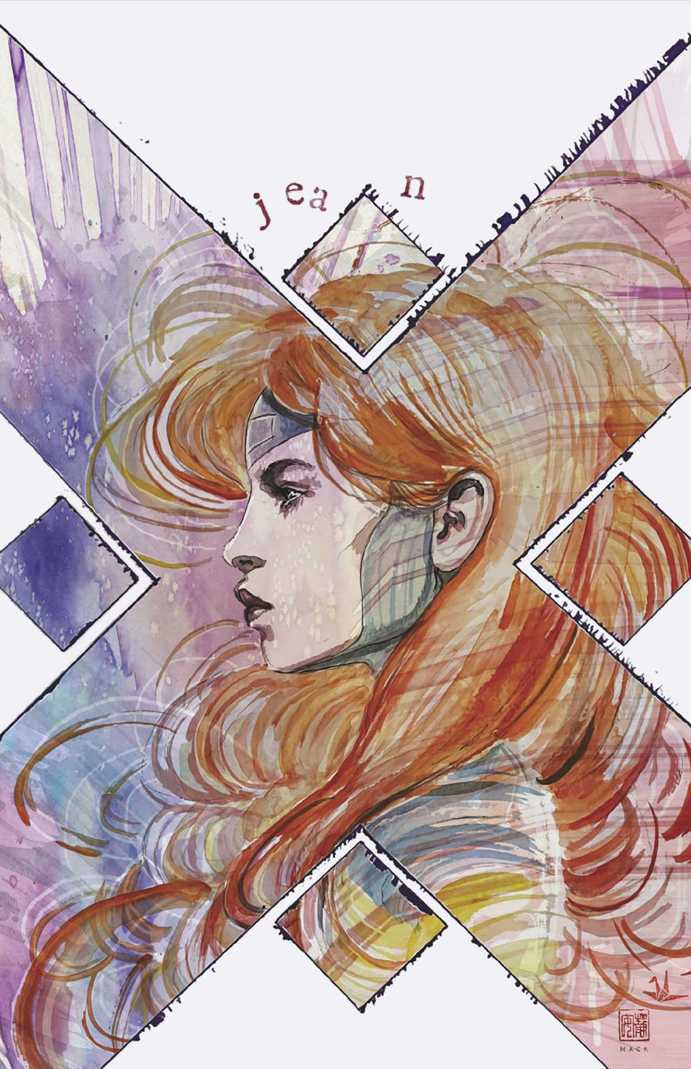 X-Men '97 #2 David Mack Jean Grey Virgin Variant 1 for 100 Incentive