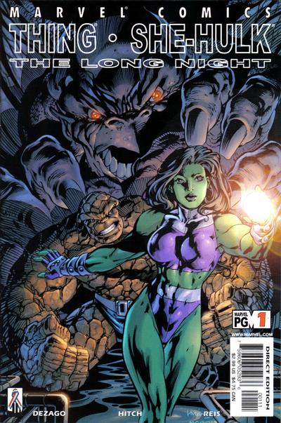 Thing & She Hulk The Long Night #1 (2002)
