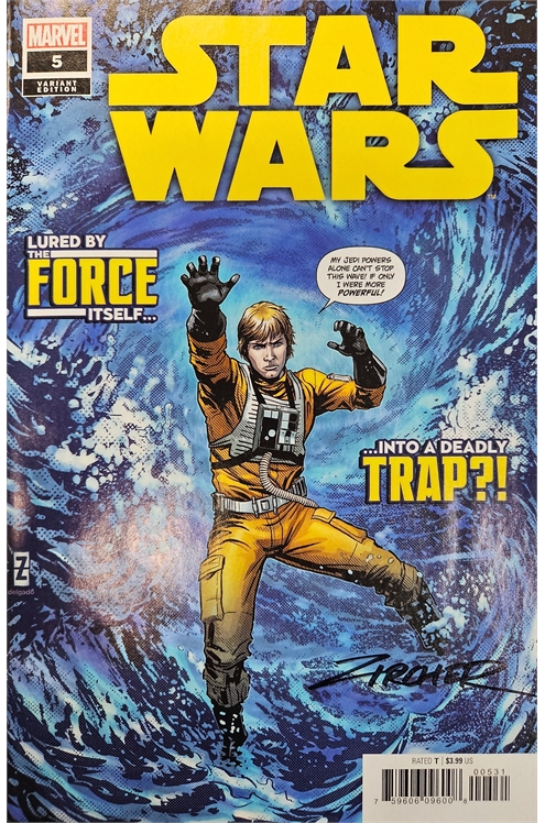 Star Wars #5 [Patrick Zircher Cover]'-Near Mint (9.2 - 9.8) Signed By Patrick Zircher