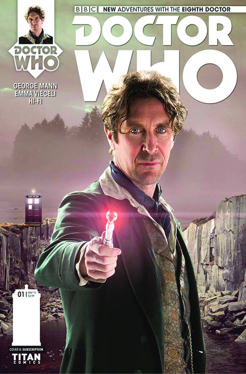 Doctor Who 8th #1 Subscription Photo