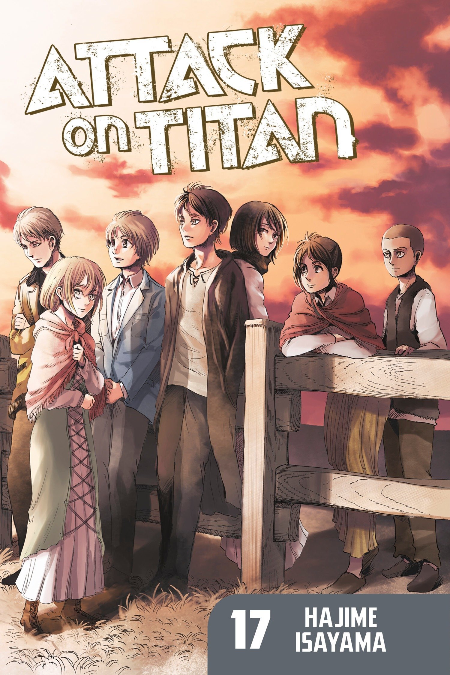 Attack on Titan Graphic Novel Volume 17